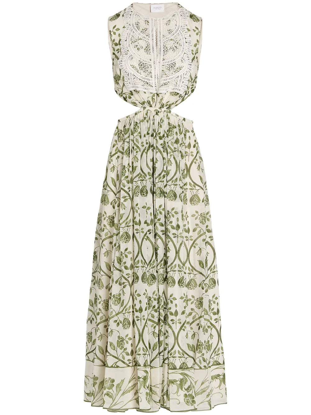 Fresco-Print Dress