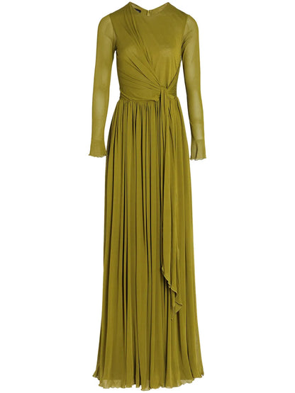 Draped Maxi Dress