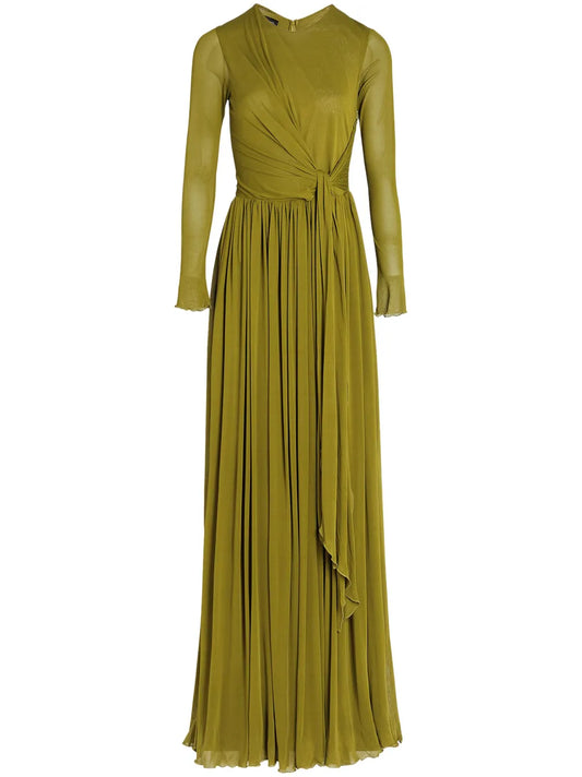 Draped Maxi Dress