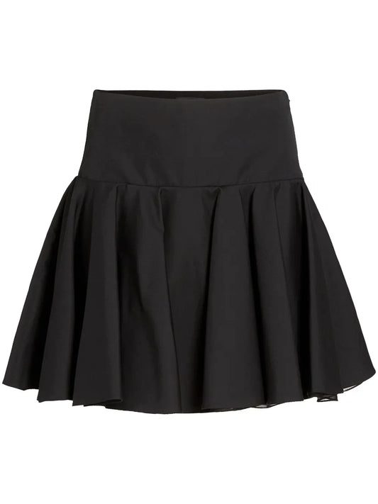 Flared Popeline Skirt
