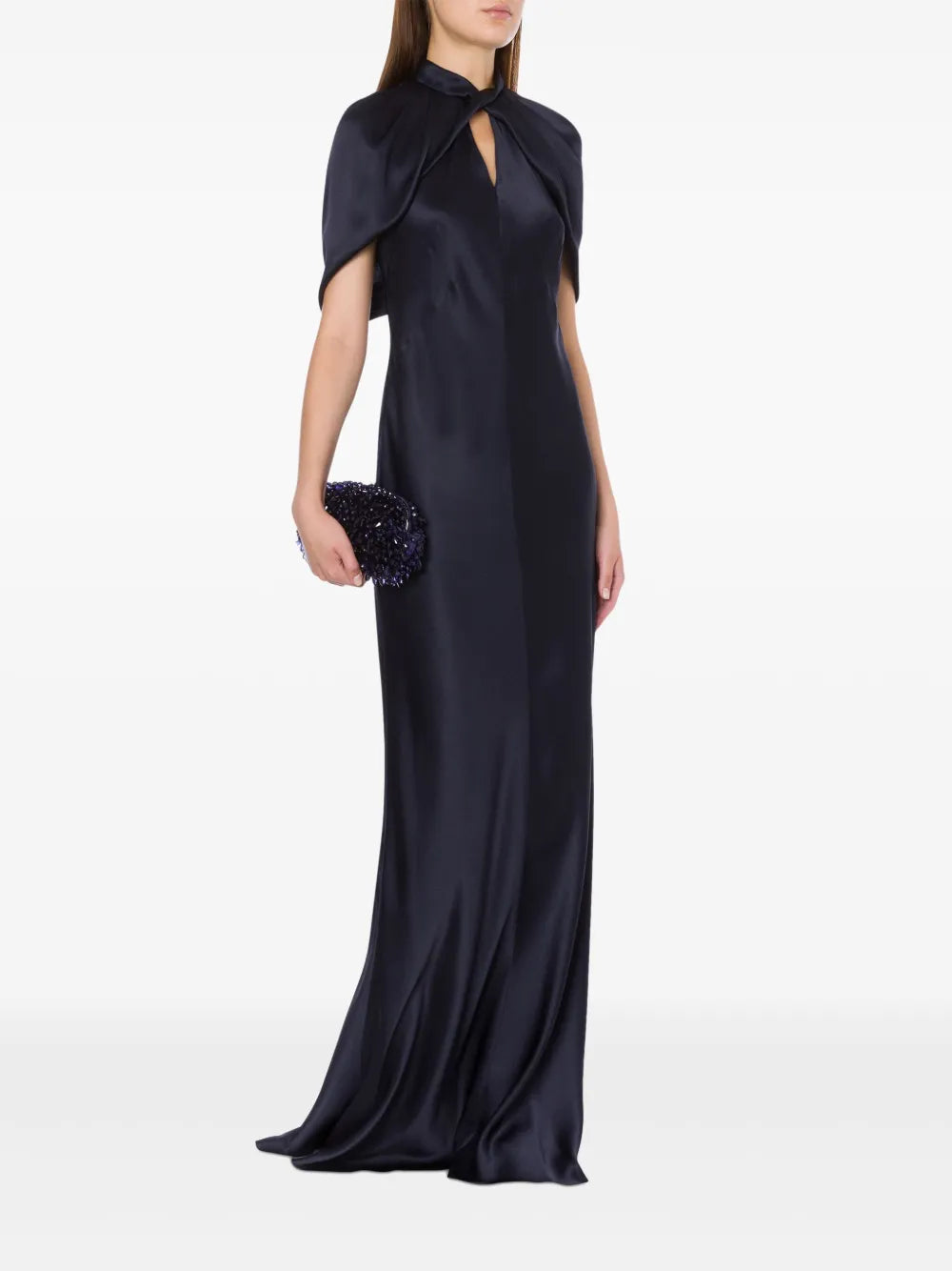 Draped Maxi Dress