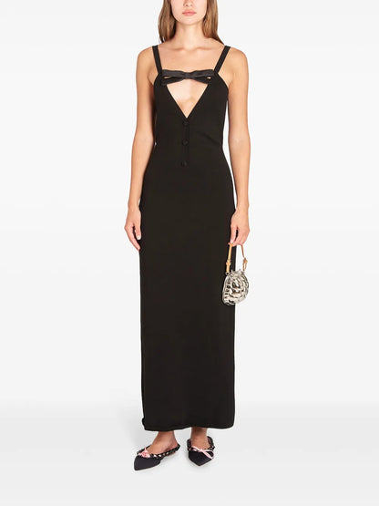 Cut-Out Detailing Long Dress