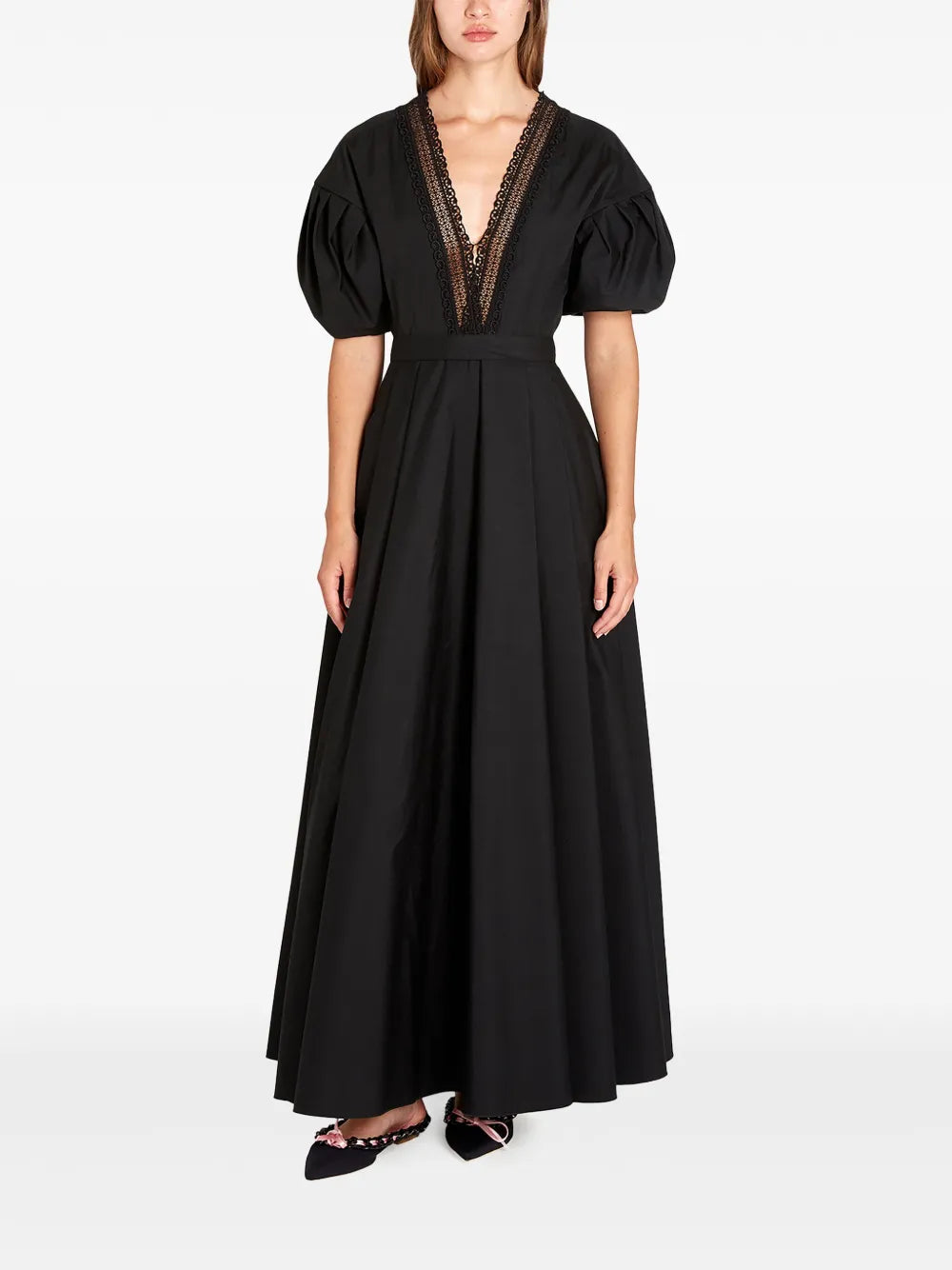 Poplin Midi Dress