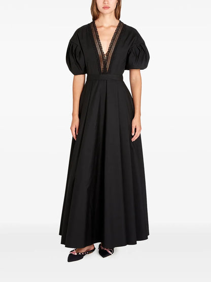 Poplin Midi Dress