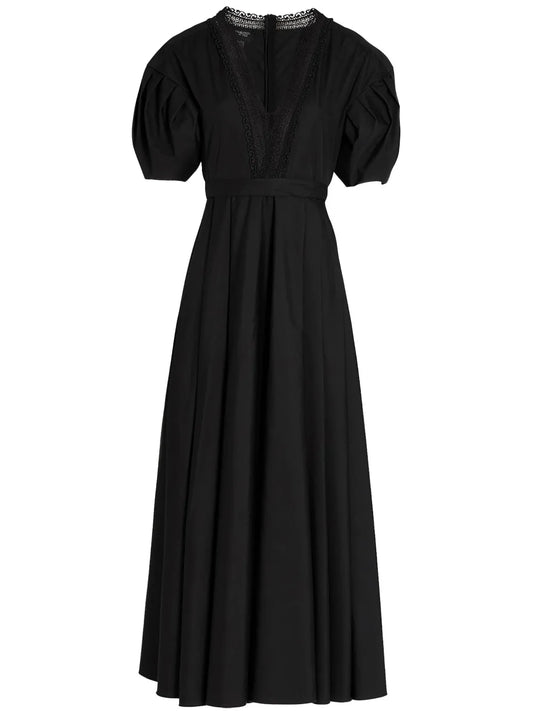 Poplin Midi Dress