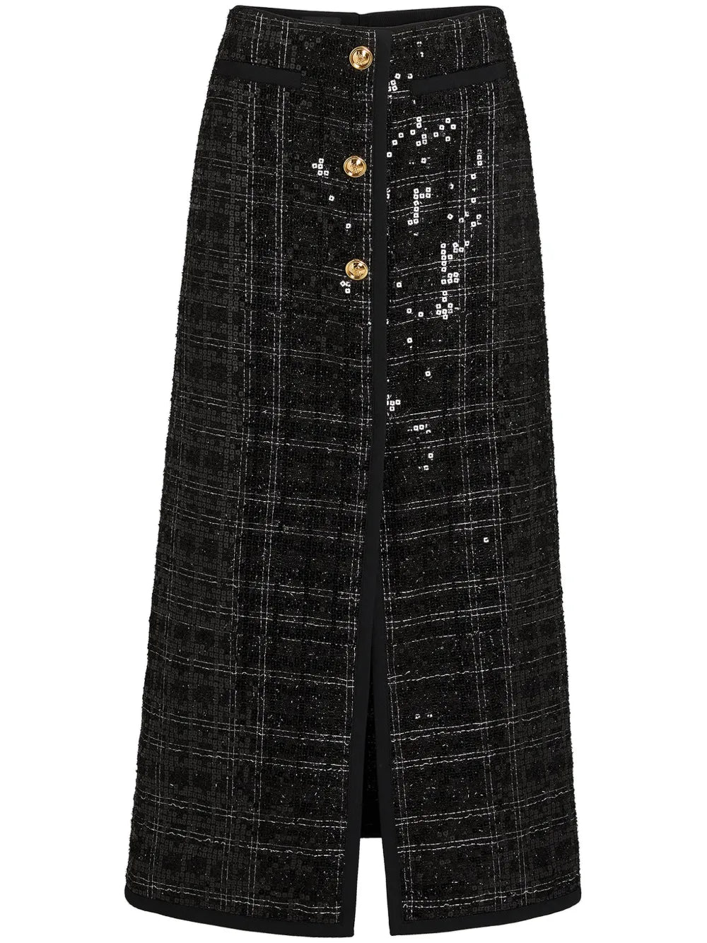 Sequinned Maxi Skirt