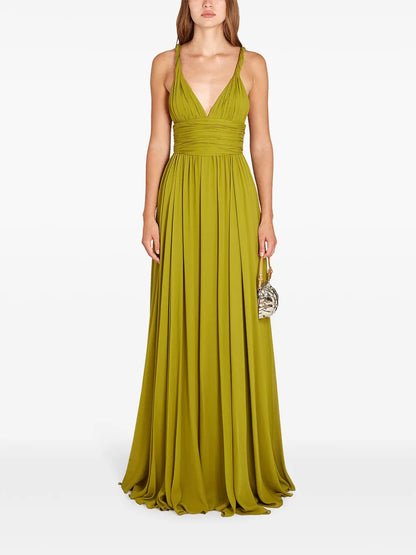 Draped Maxi Dress
