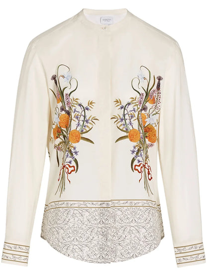 Marigold Bouquets Blouse