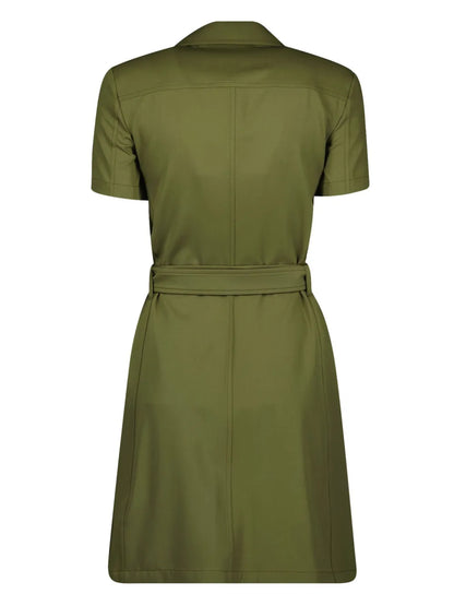 Trench-Style Dress