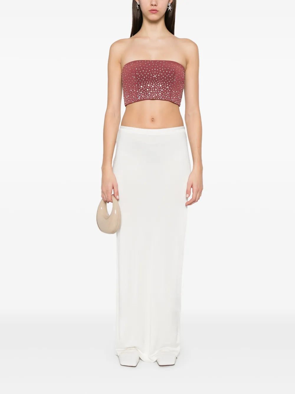 Crystal-Embellished Top