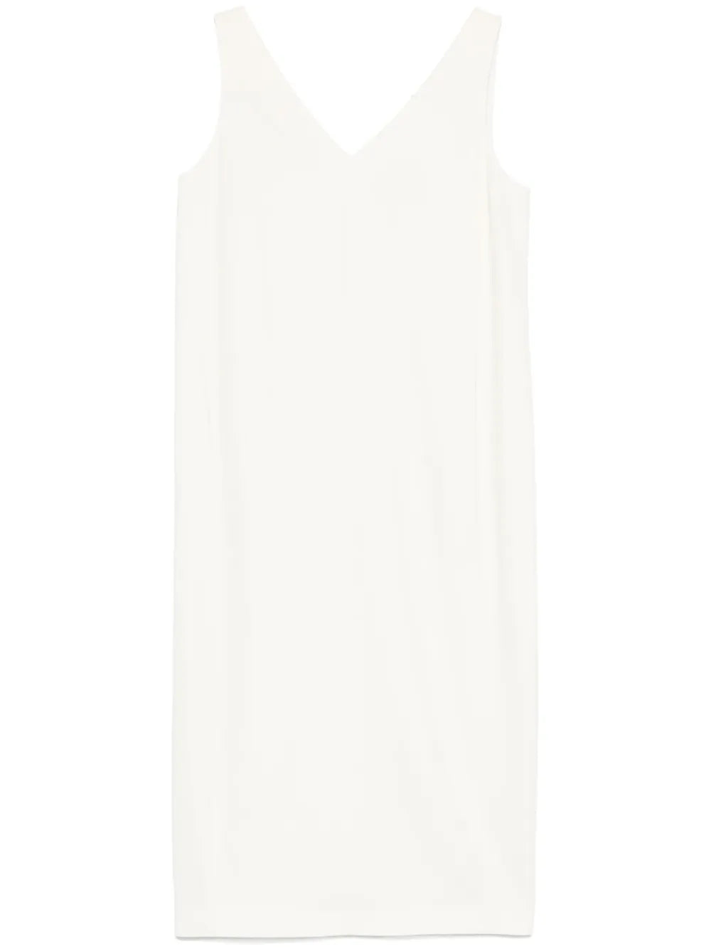 V-Neck Midi Dress