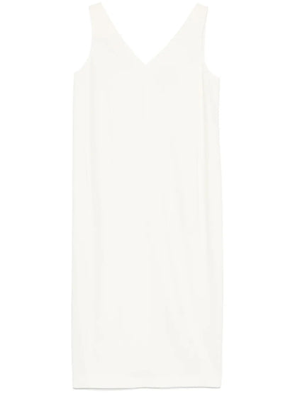 V-Neck Midi Dress
