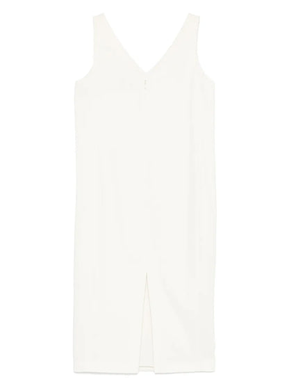 V-Neck Midi Dress