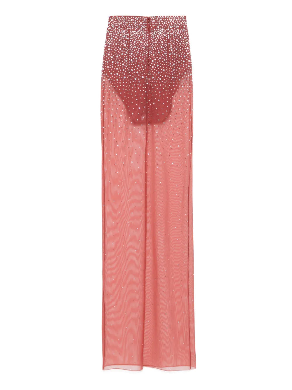 Crystal Mesh Maxi Skirt
