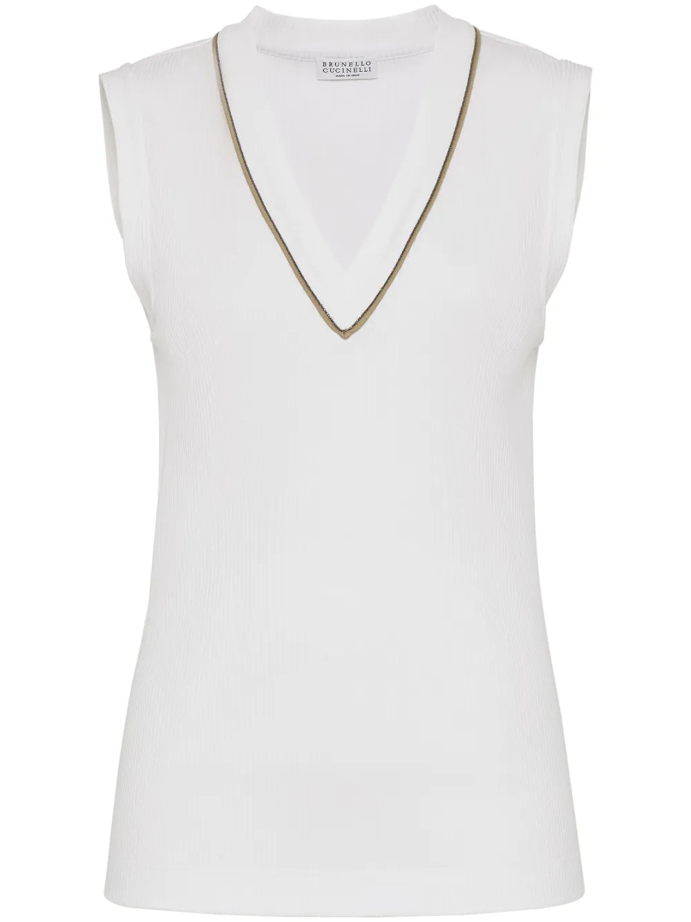 Ribbed-Knit Vest