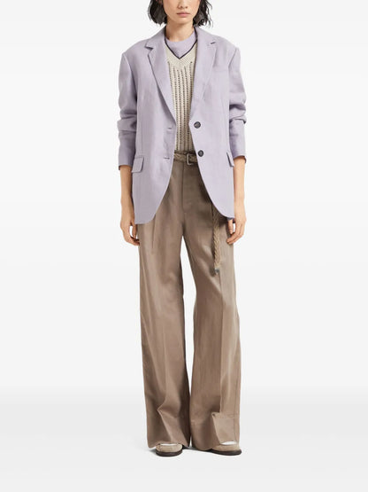 Wide-Leg Trousers