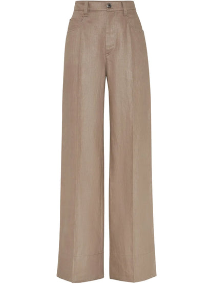Wide-Leg Trousers