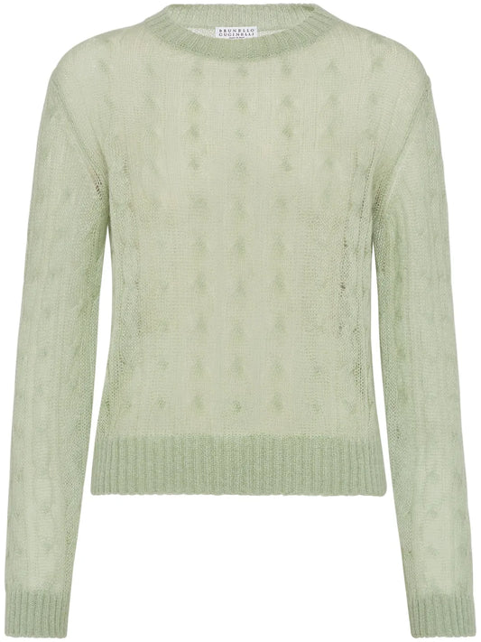 Cable-Knit Sweater