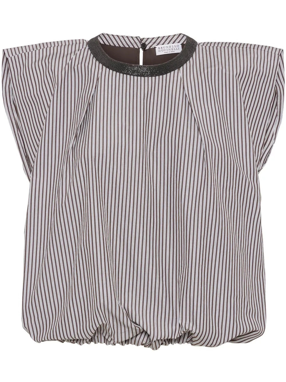Striped Puffball Top