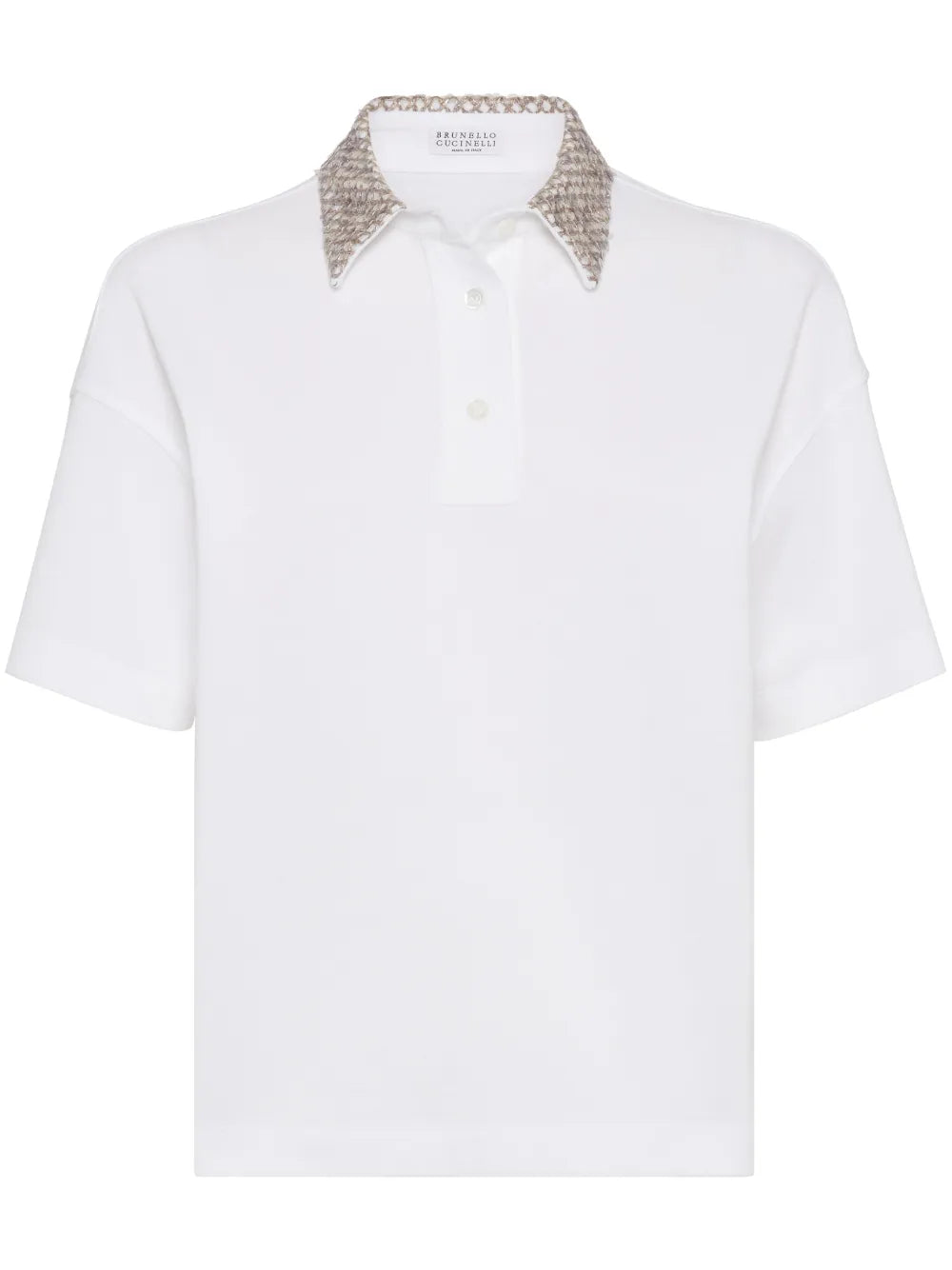Embellished Polo Top