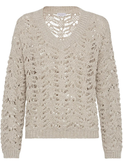 Foliage Lace Sweater