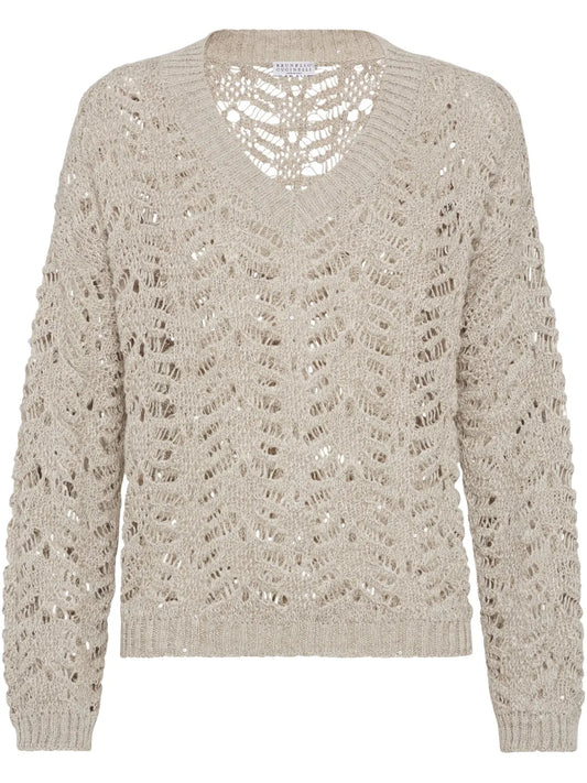 Foliage Lace Sweater