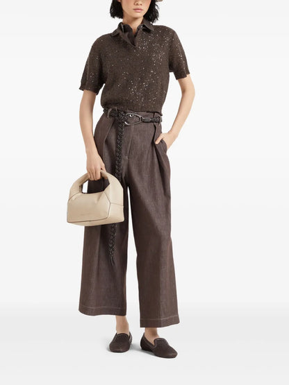 Box Pleat Trousers