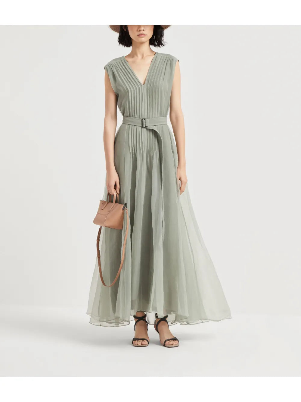 Monili Pleated Dress
