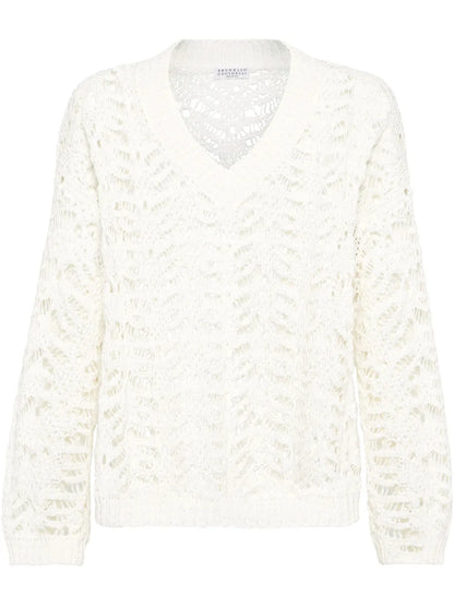 Foliage-Knit Sweater