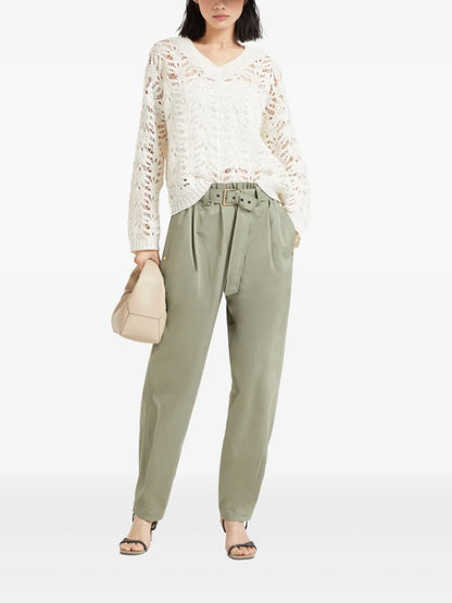 Foliage-Knit Sweater