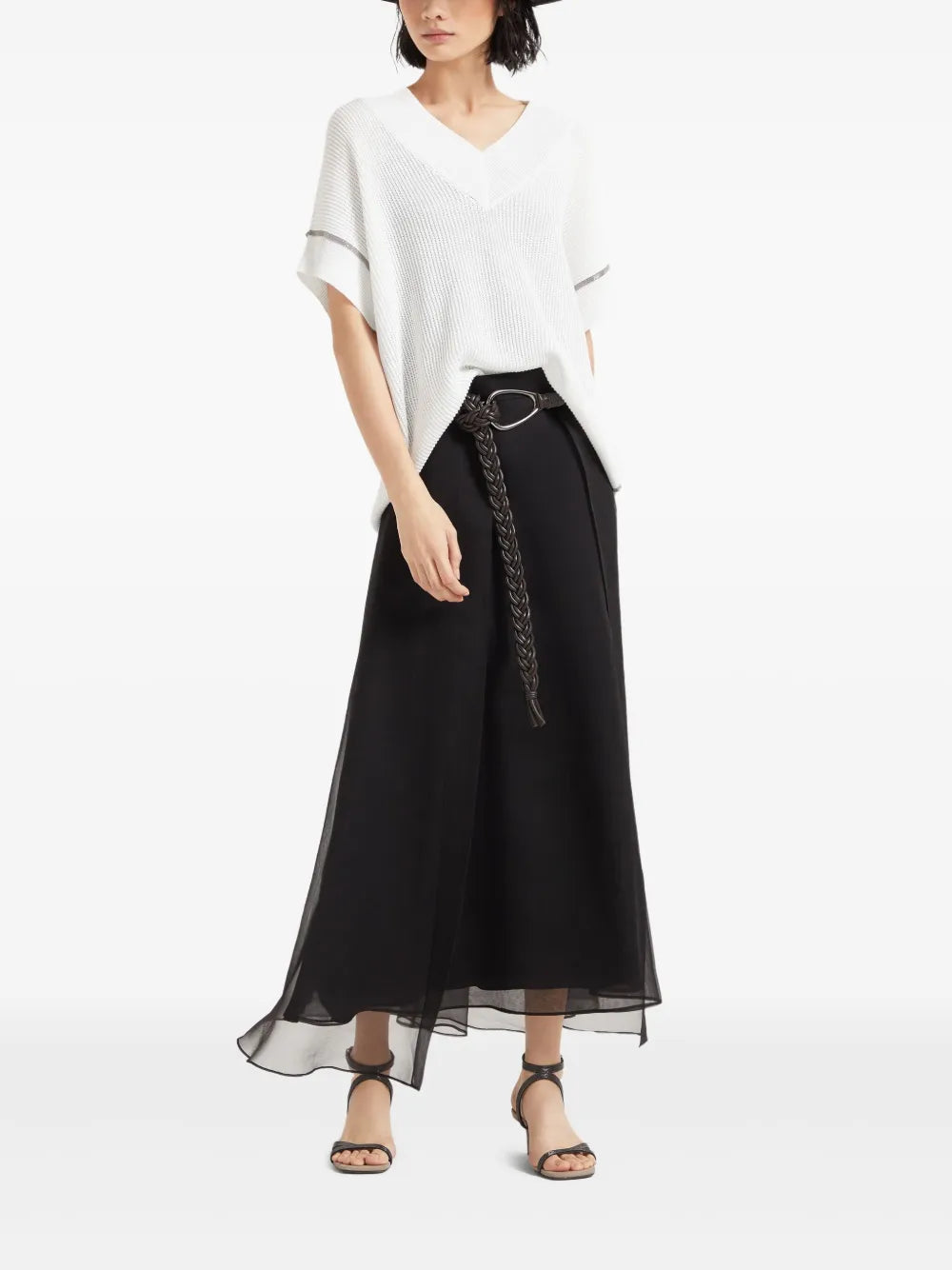 Monili-Trim Tank Top