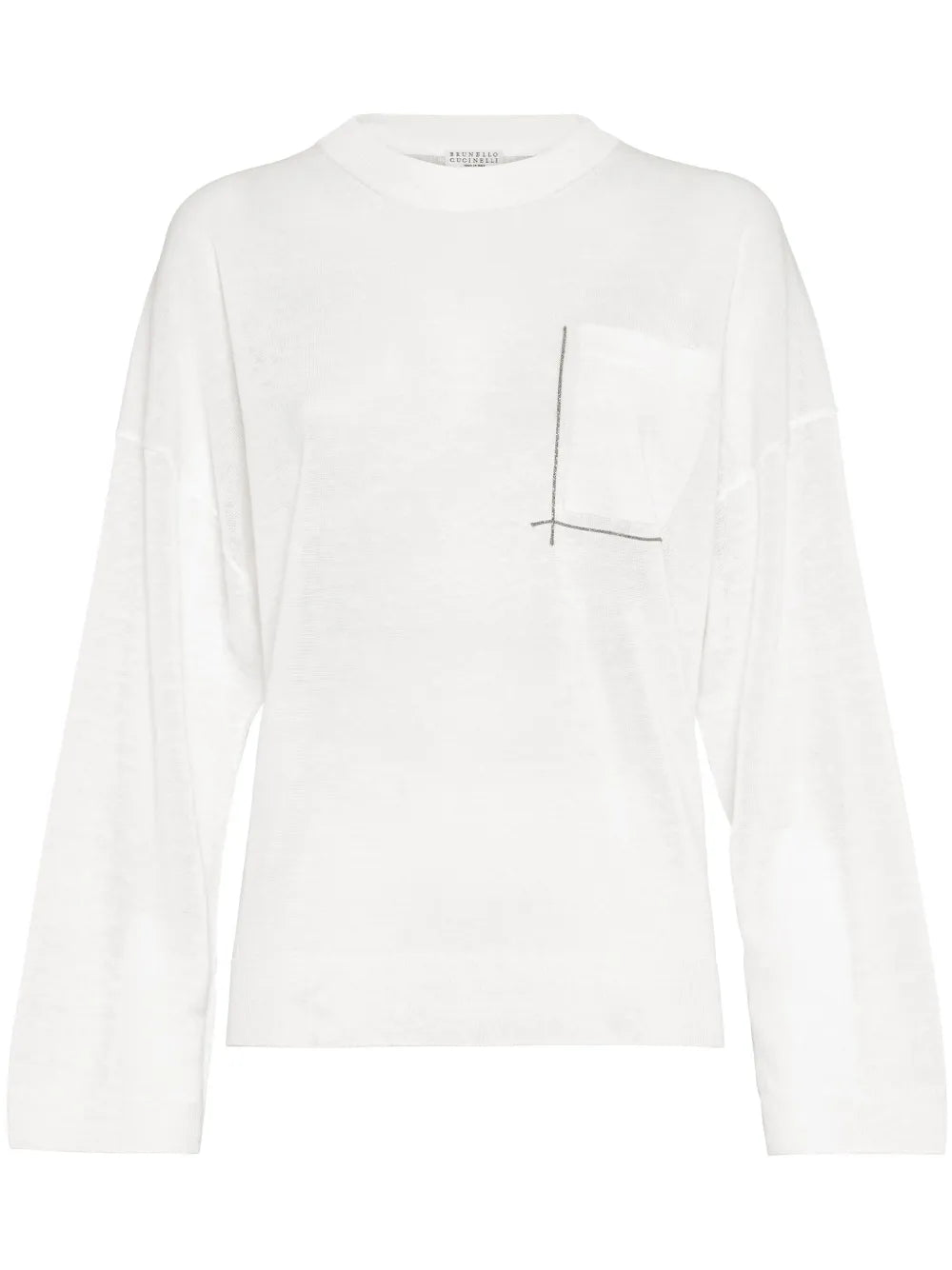 Monili-Embellished Sweater