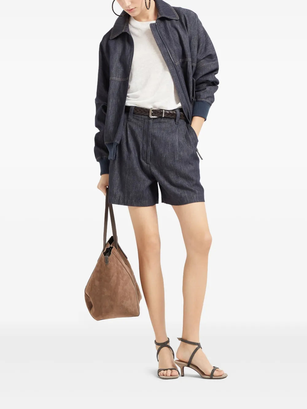 Monili-Embellished Sweater
