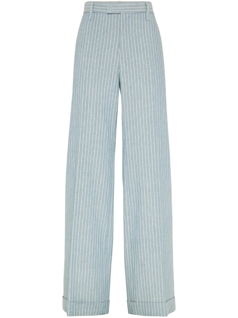 Pinstriped Trousers