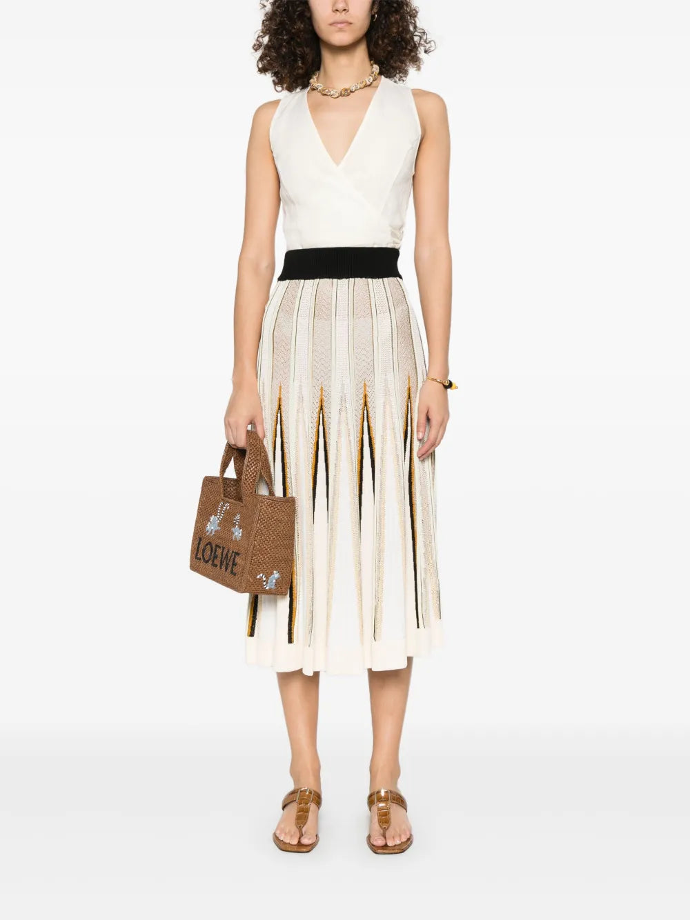 Knitted Midi Skirt