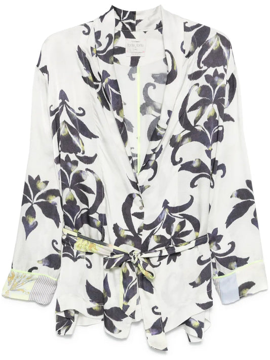 Floral-Print Jacket