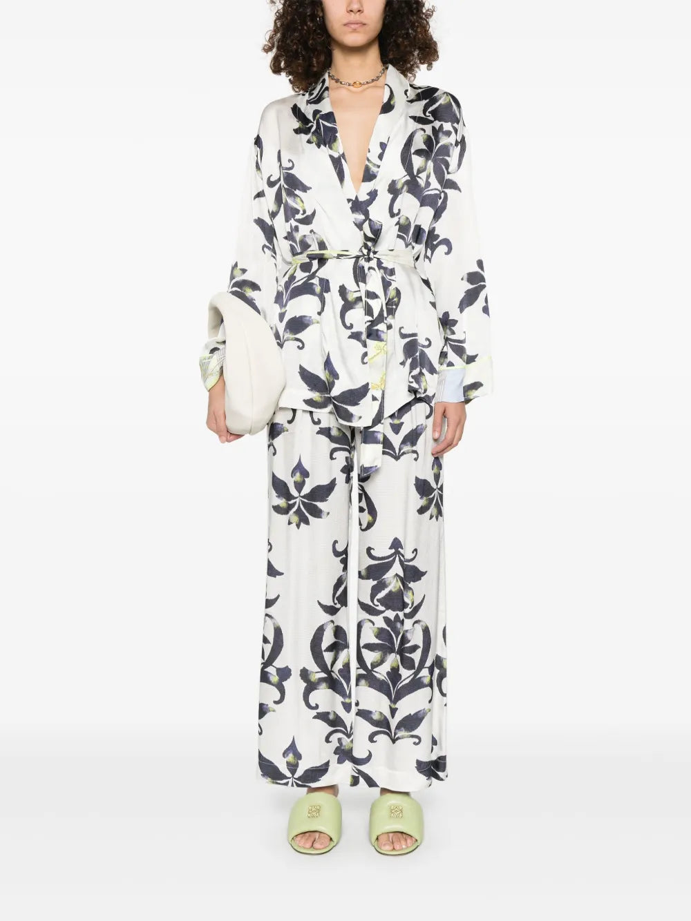 Floral-Print Jacket
