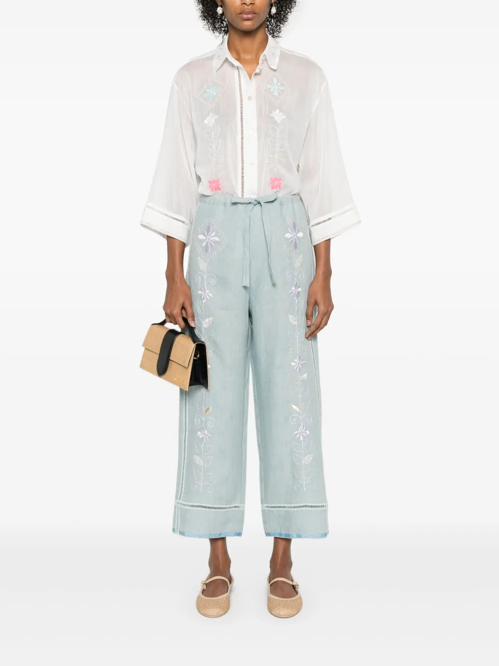 Embroidered Trousers