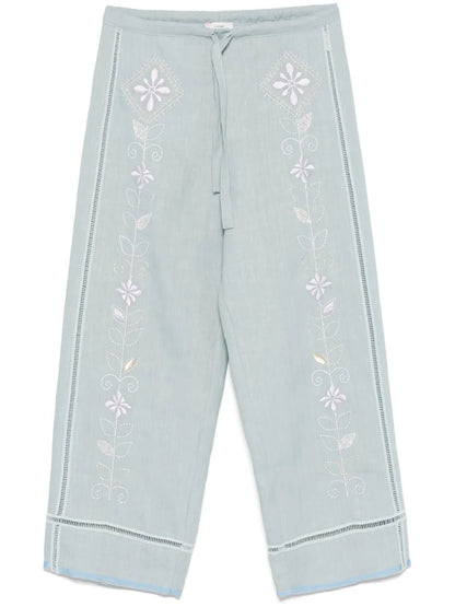 Embroidered Trousers