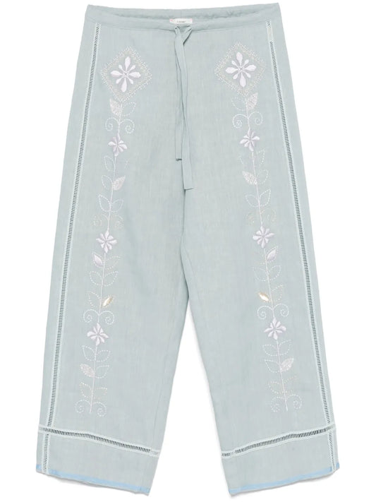 Embroidered Trousers