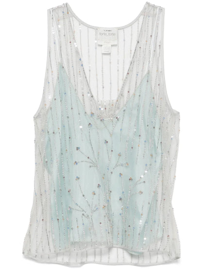 Bead-Embellished Top