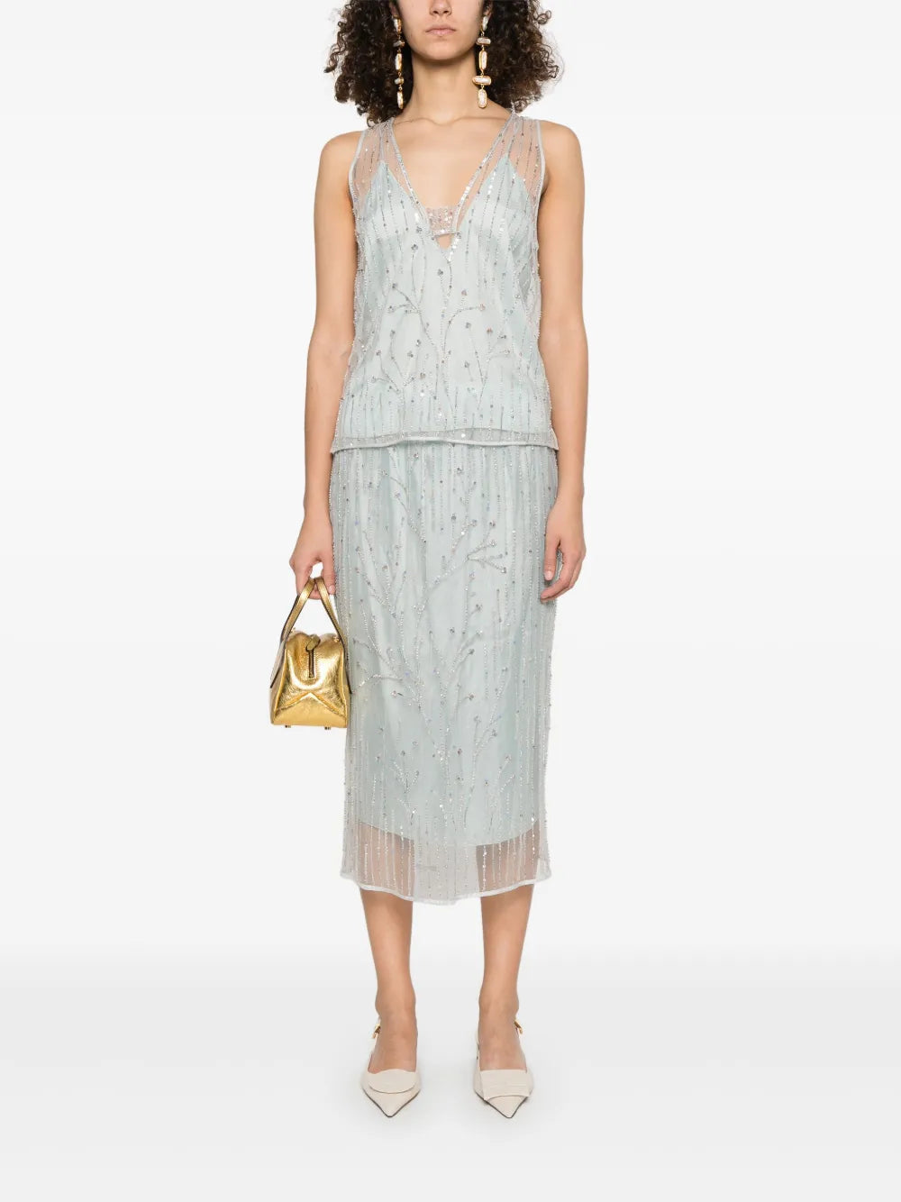 Bead-Embellished Top
