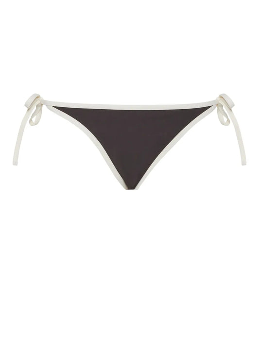 Contrasting-Trim Bikini Briefs