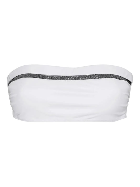 Monili Chain-Embellished Bikini Top