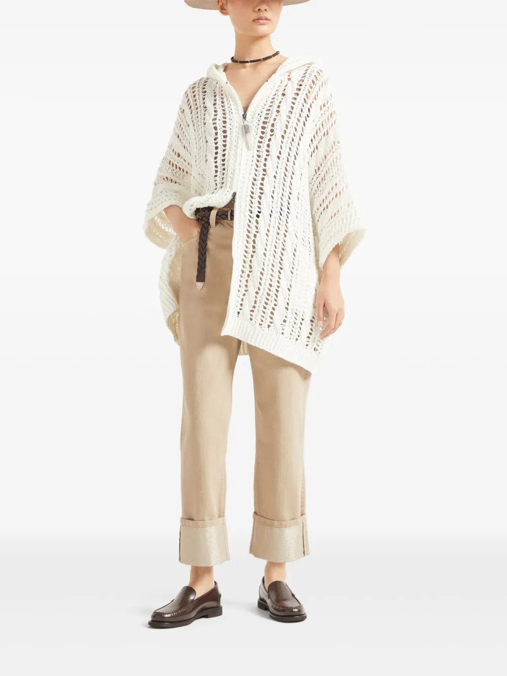 Cable-Knit Cardigan