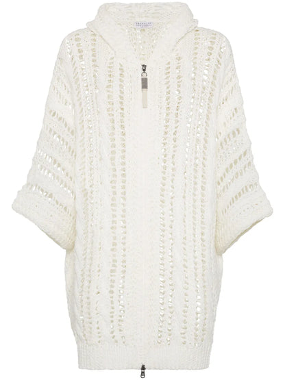 Cable-Knit Cardigan