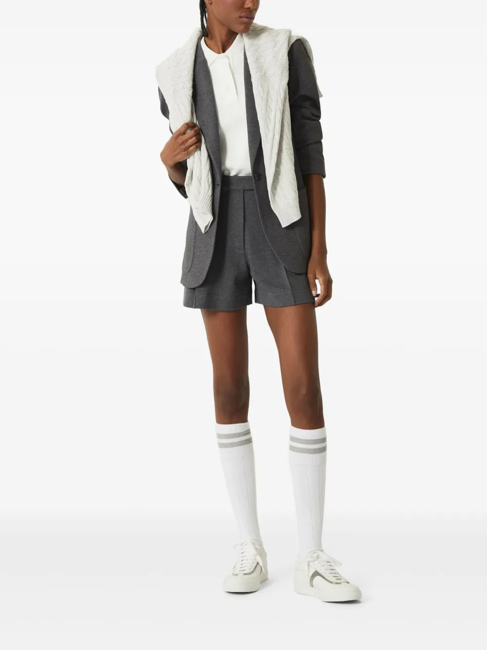 Cotton-Blend Shorts