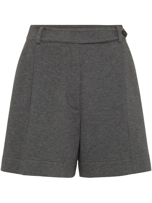 Cotton-Blend Shorts