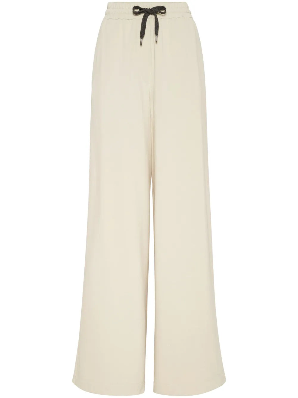 Drawstring Wide-Leg Trousers
