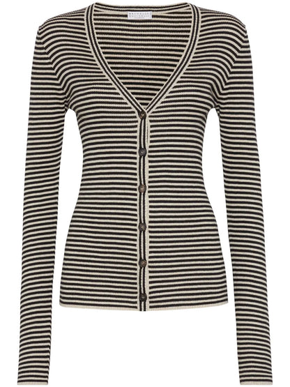 Striped Cardigan